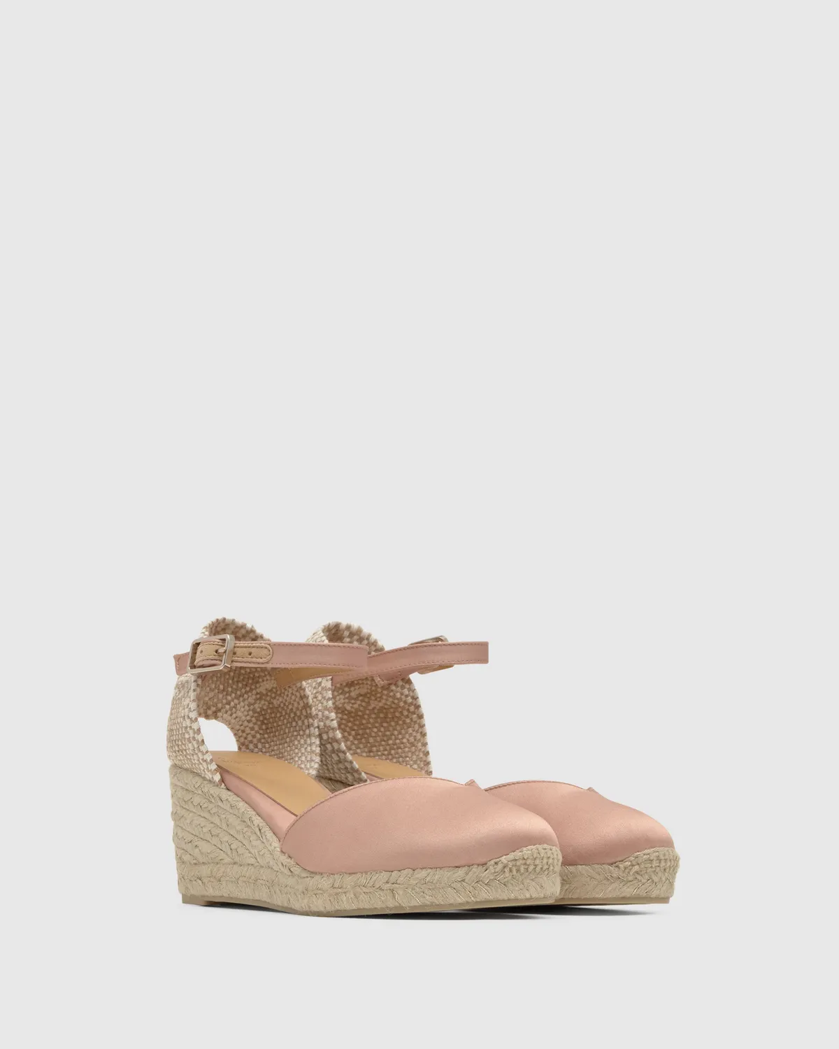 Castaner Chiarita 6 006 espadrille nude satijn
