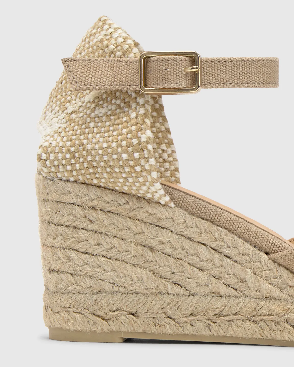 Castaner Chiarita 6 002 espadrilles sand 7 cm wig