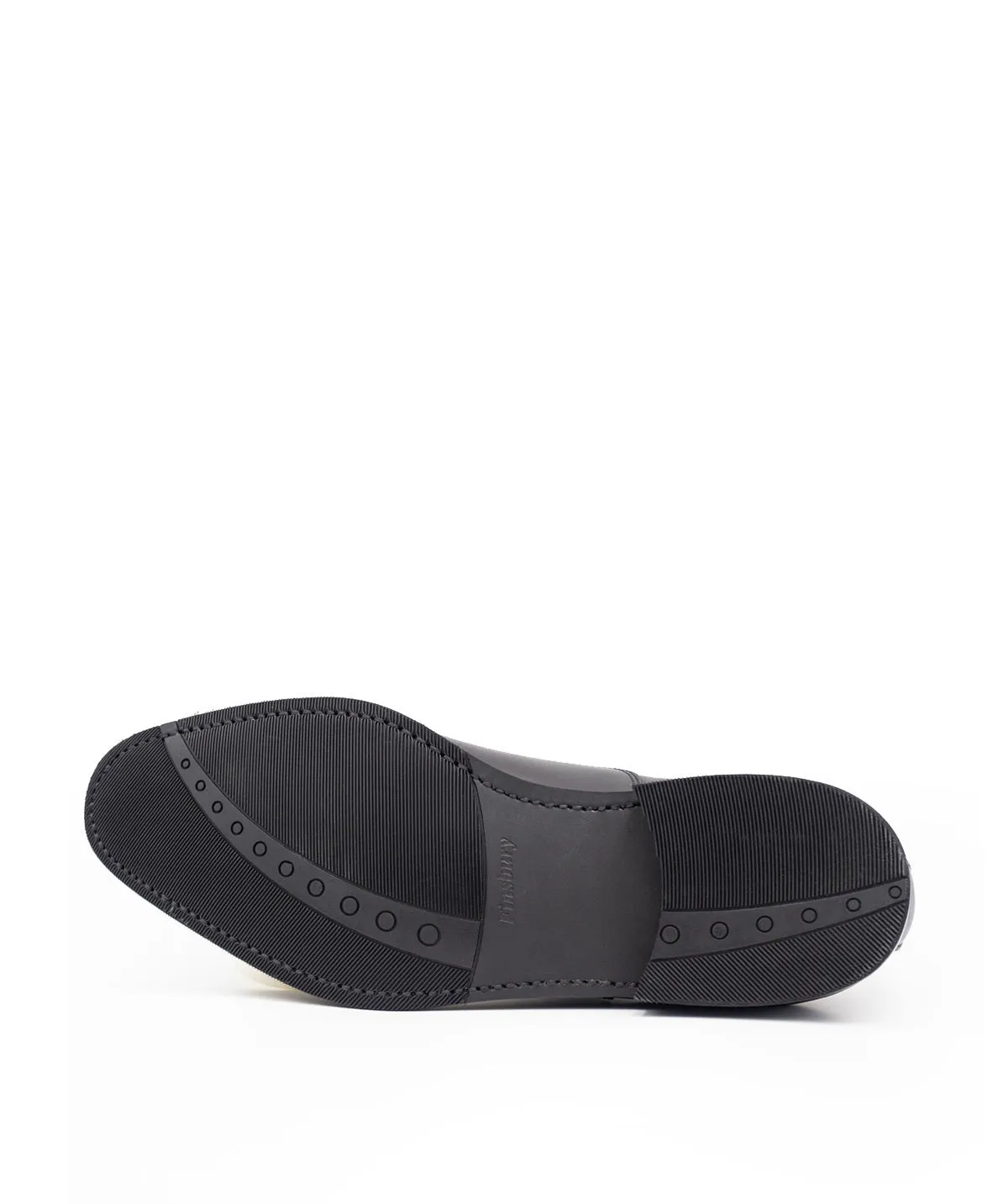 Finsbury Consul oxford zwart leer rubberzool