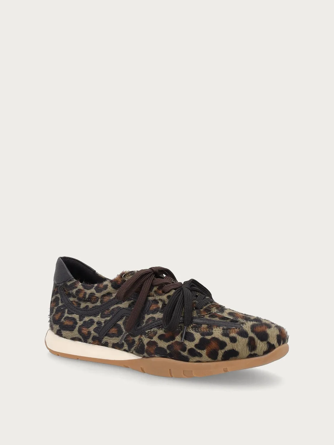 Frau Cross Hybrid vintage sneakers dierenprint groen dames