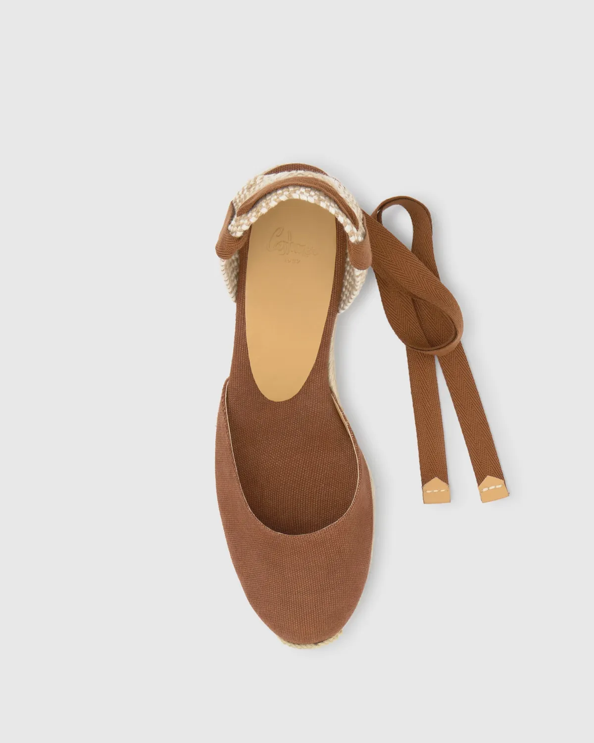 Castaner Carina 6/002 espadrille pecan katoen