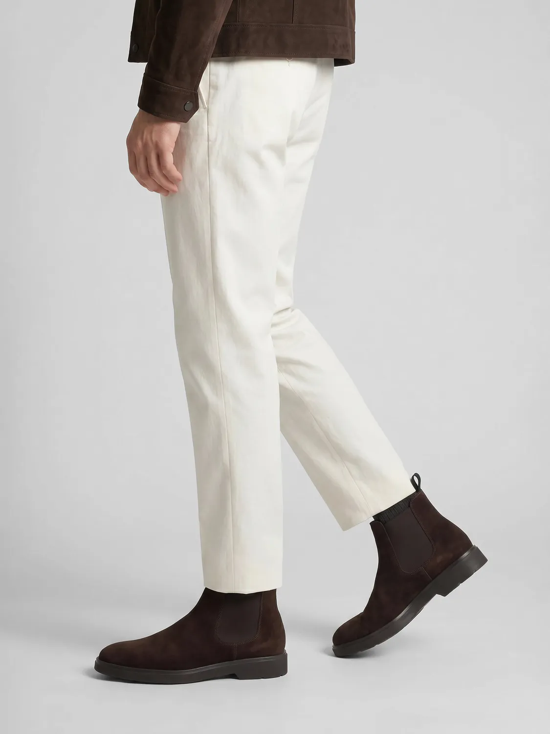 Frau Verona beatle boots suède bruin