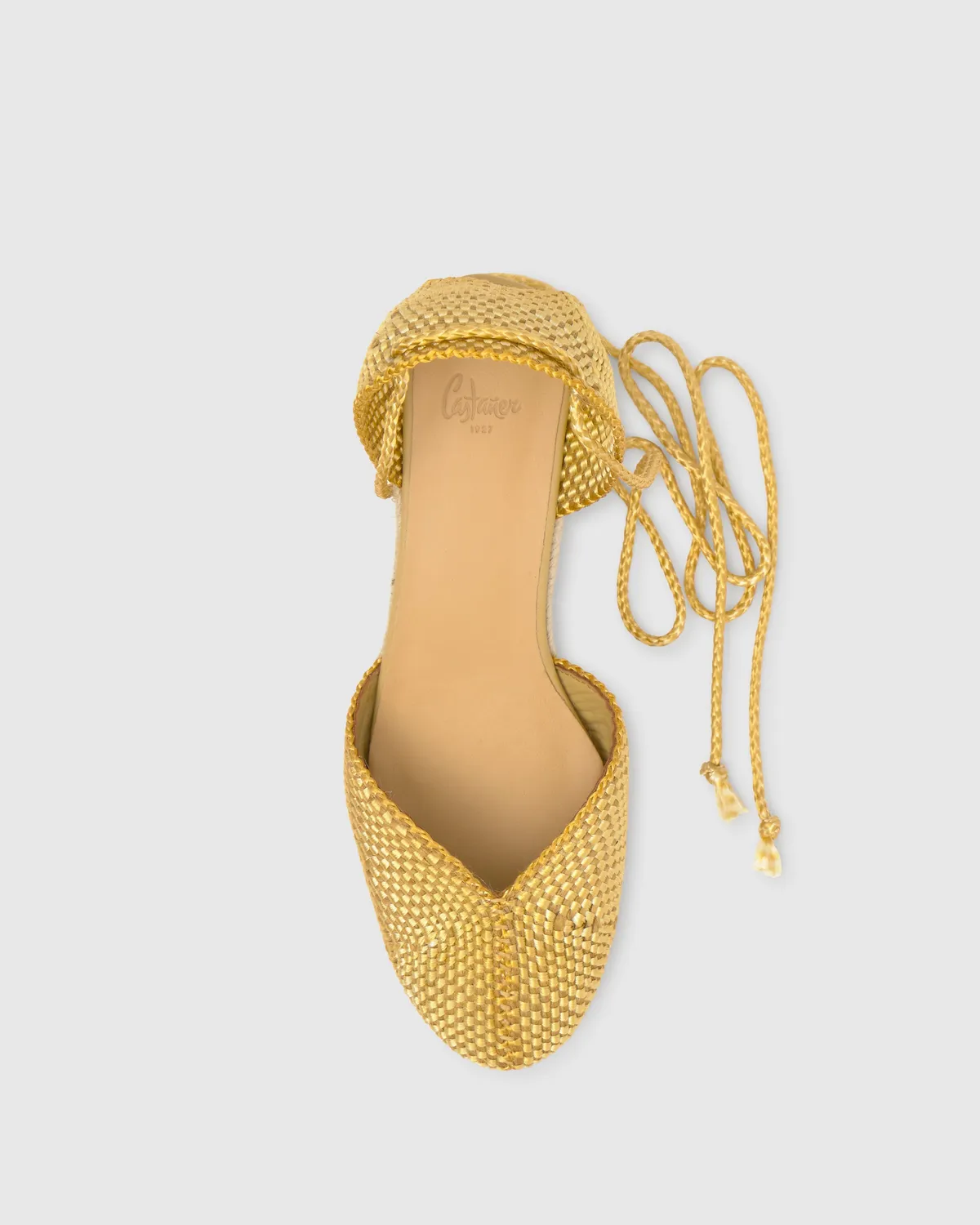 Castaner Cora 6/298 espadrilles oker rayon 7 cm