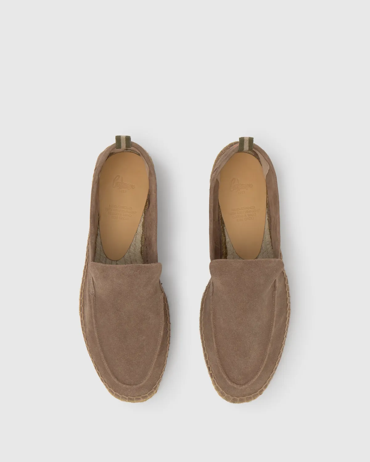 Castaner NINO T/186 espadrilles topo suède 40-46