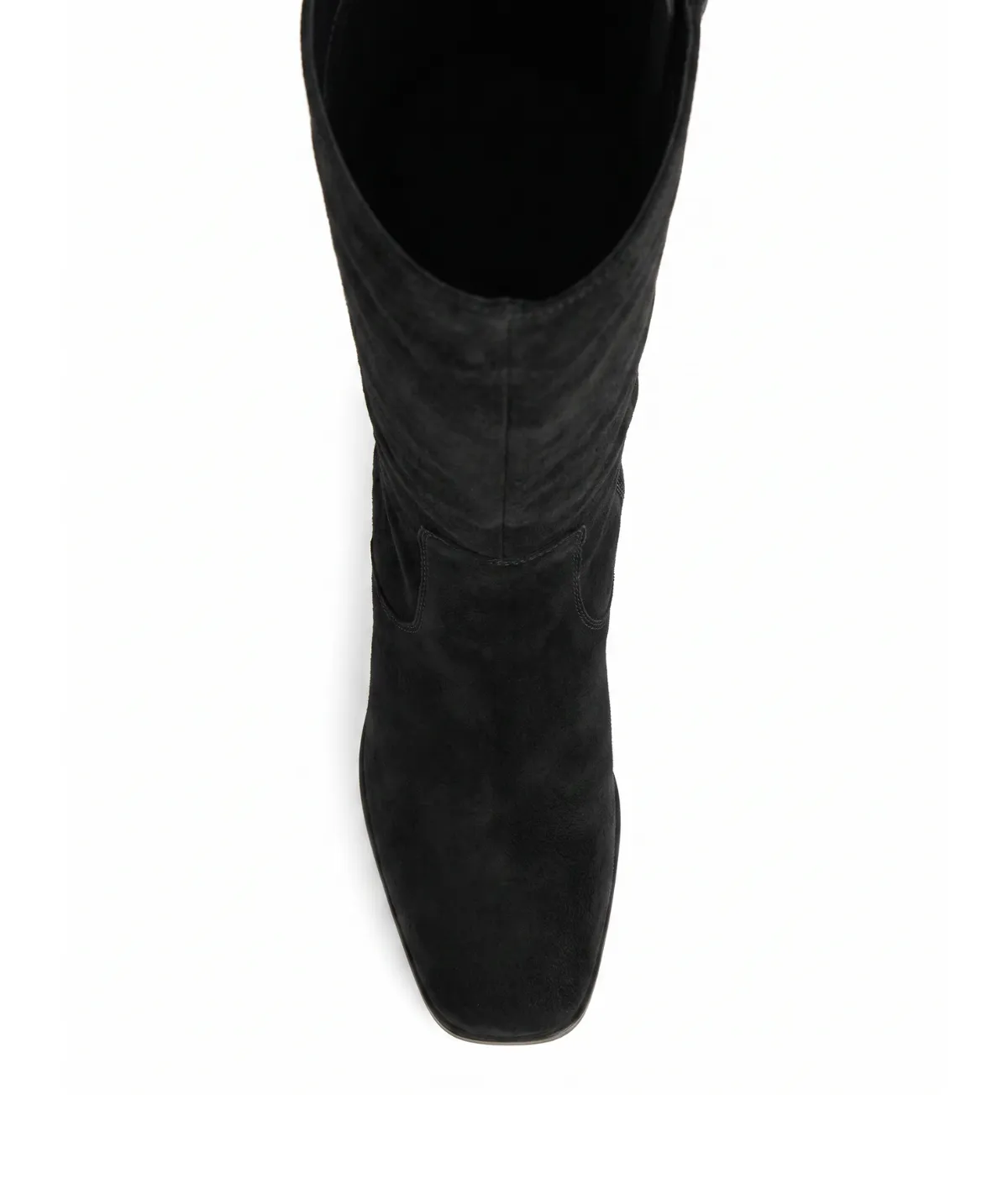 Finsbury Estelle laarzen zwart suede knie