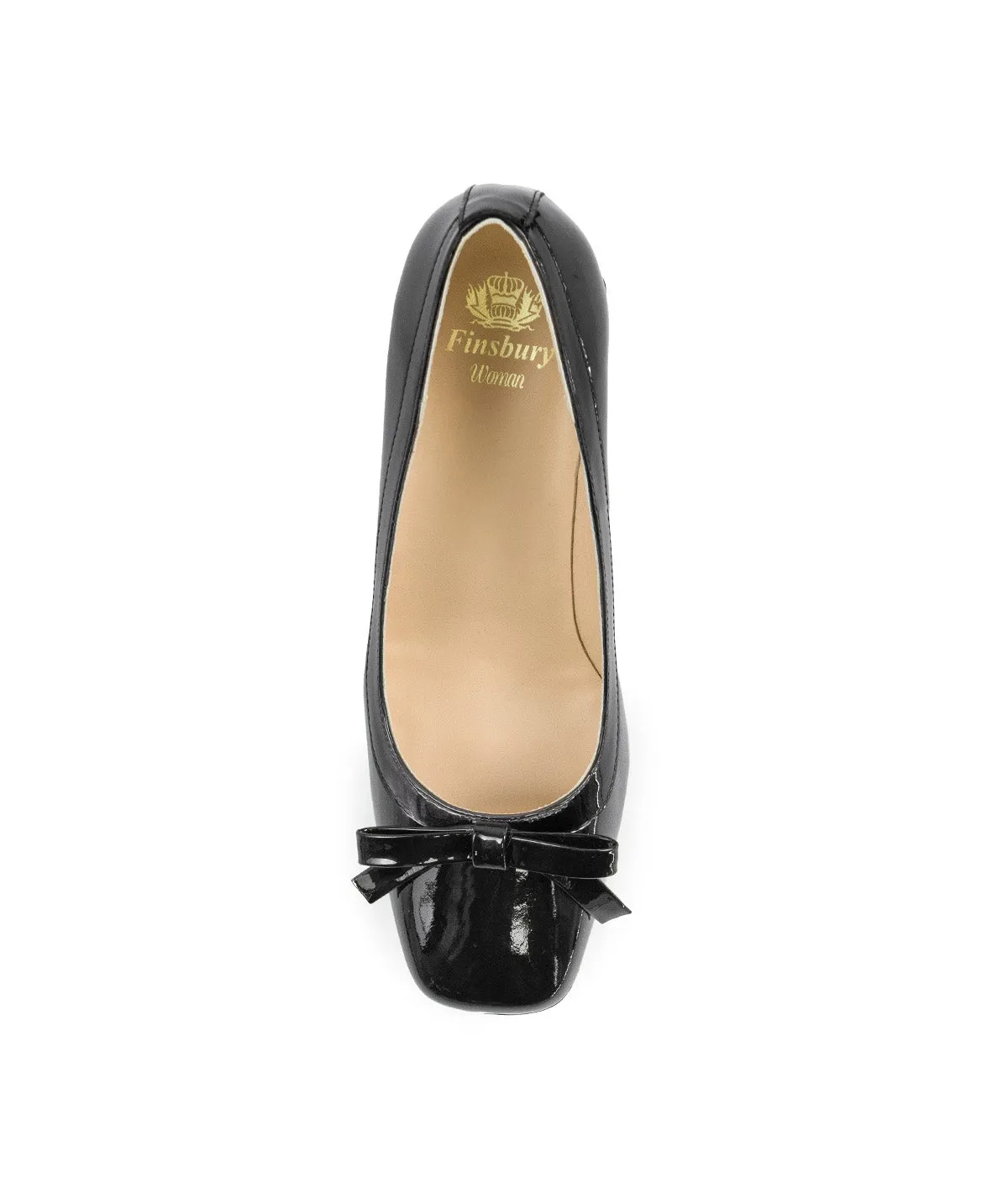 Finsbury Carla pumps lakleer zwart 5cm hak