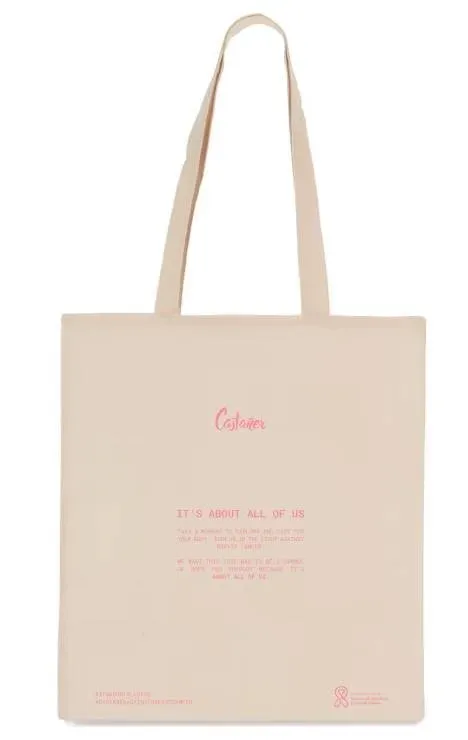 Castaner AECC Totebag katoenen tas natural