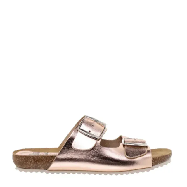 Donelli 896 slippers rose leer verstelbaar
