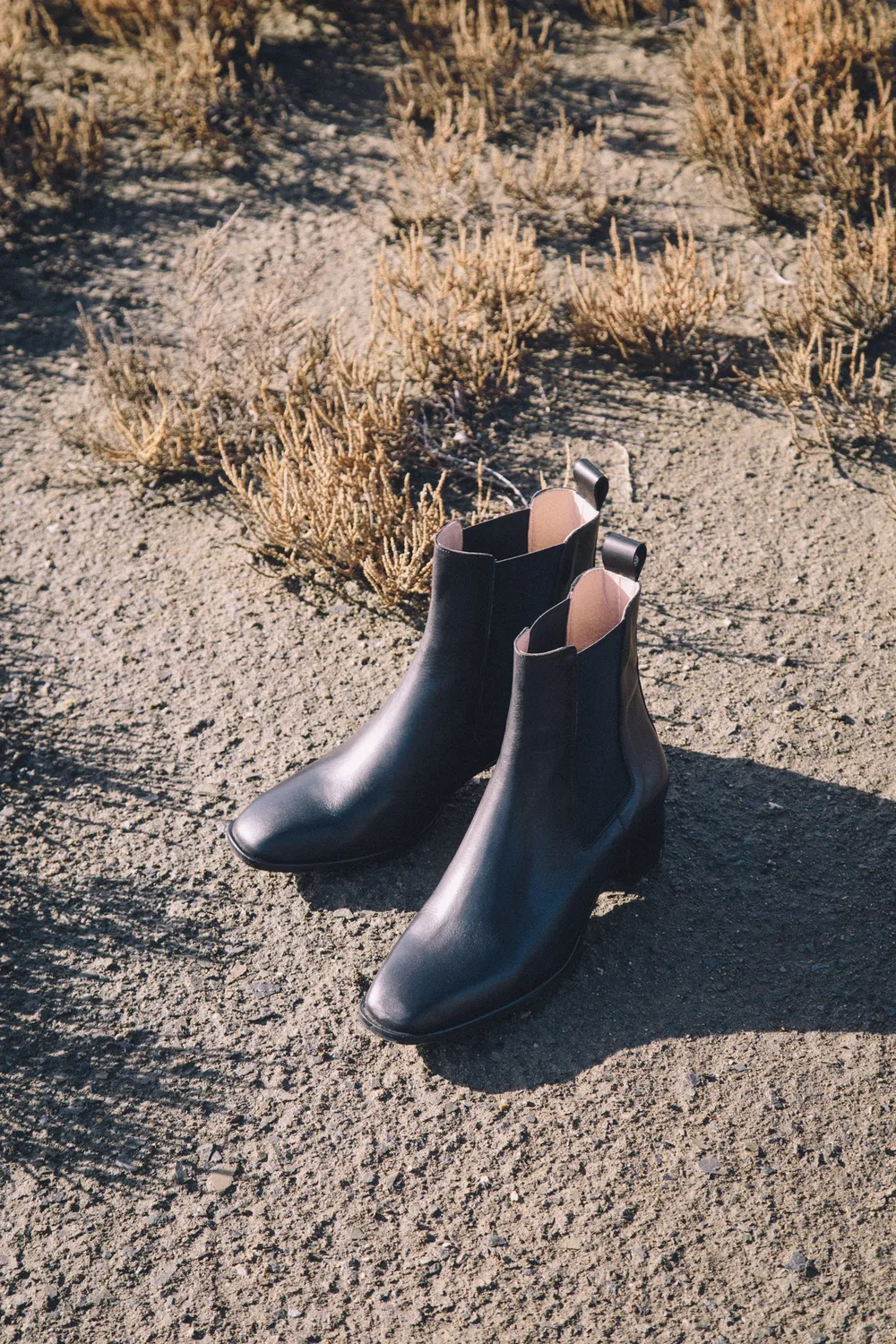 Jutelaune Classic Heel Boots enkellaarzen leer