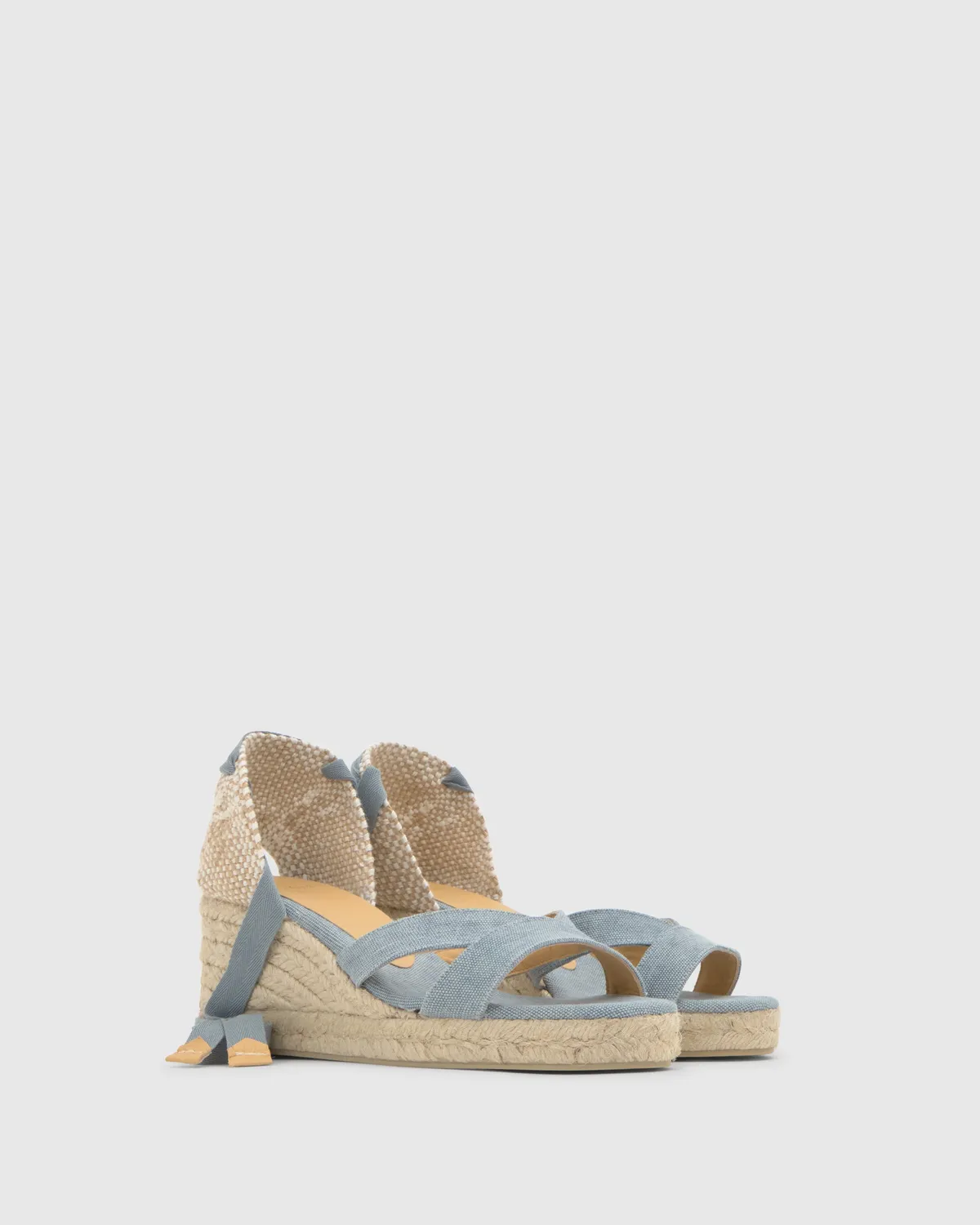 Castaner Bailey/6/002 sandaal acqua canvas 7 cm