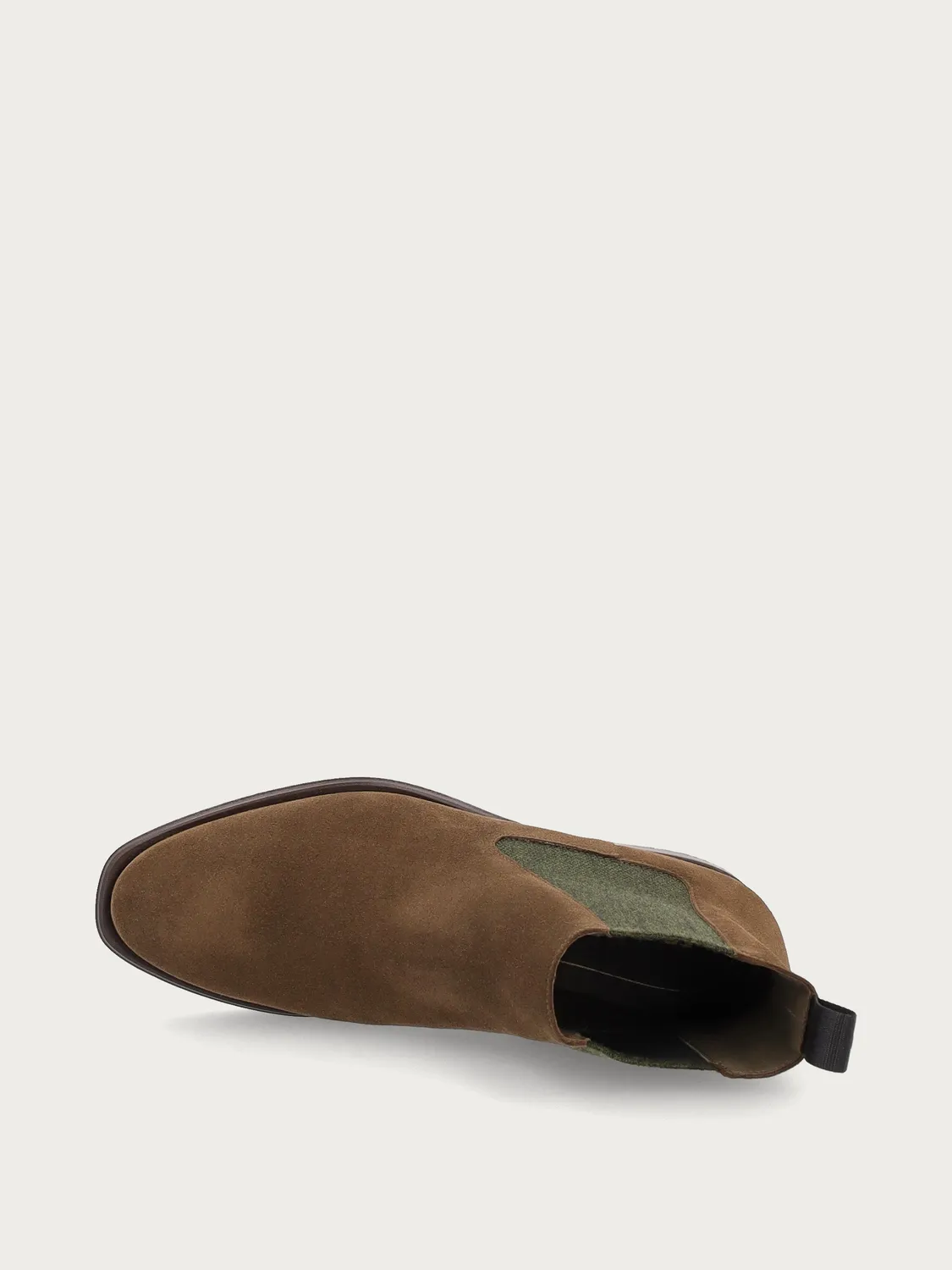 Frau Verona Chelsea boots groen suede dames