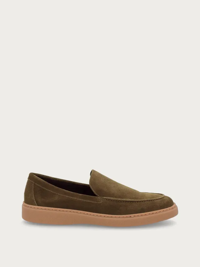 Frau Verona Slip-ons Heren Groen Suède
