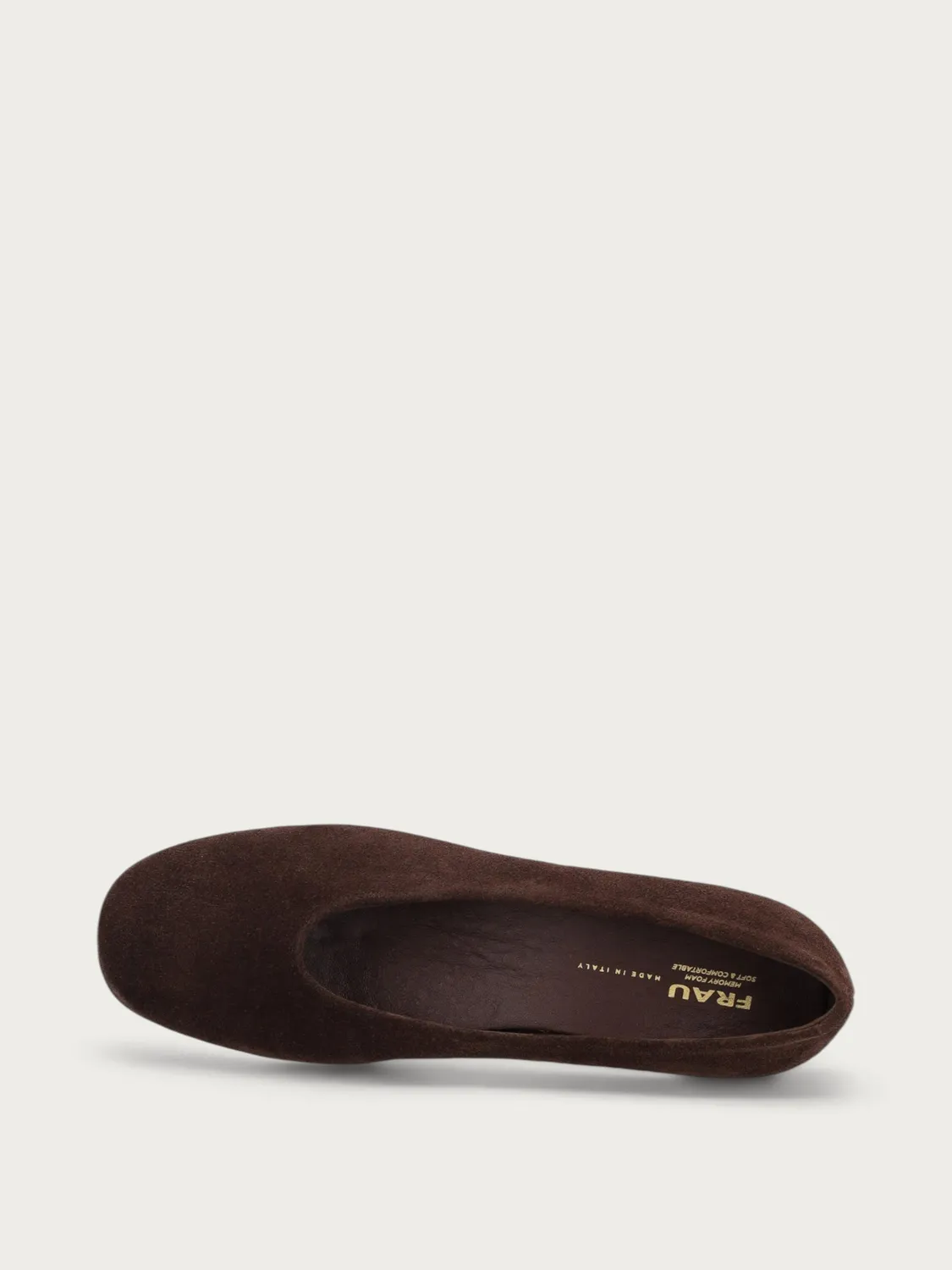 Frau Verona bruine suède pumps blokhak dames