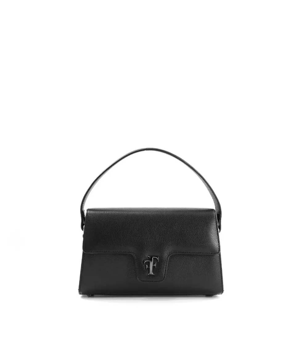 Finsbury FF23 handtas zwart generfd leer