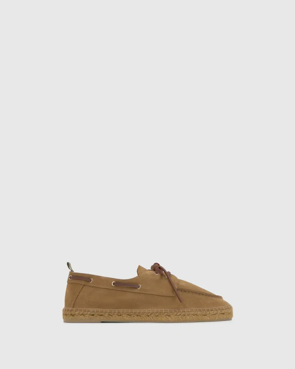 Castaner Nemo T 186 espadrilles heren arena suède