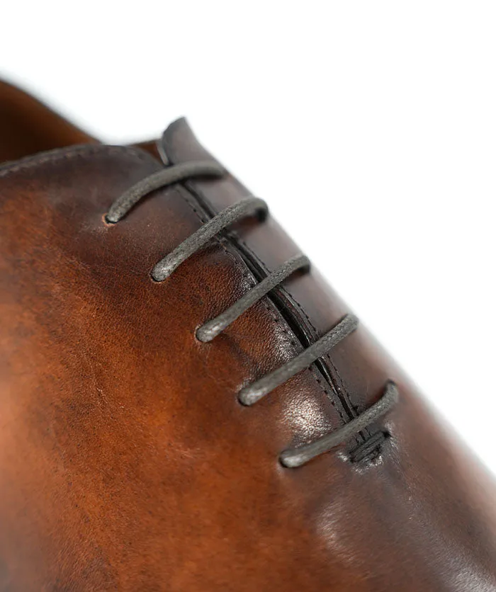 Finsbury Romeo Oxfords Bruin Patina Leer