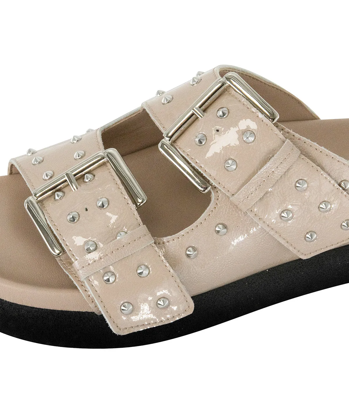 Finsbury Gaia sandalen beige dames leer