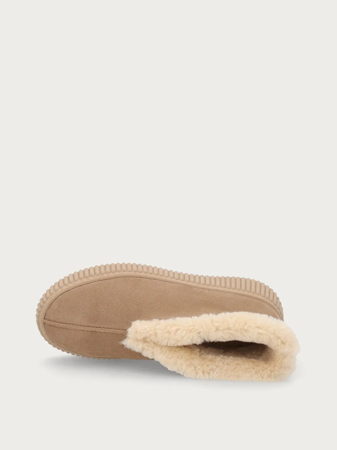 Frau Verona veterboots suède bont beige