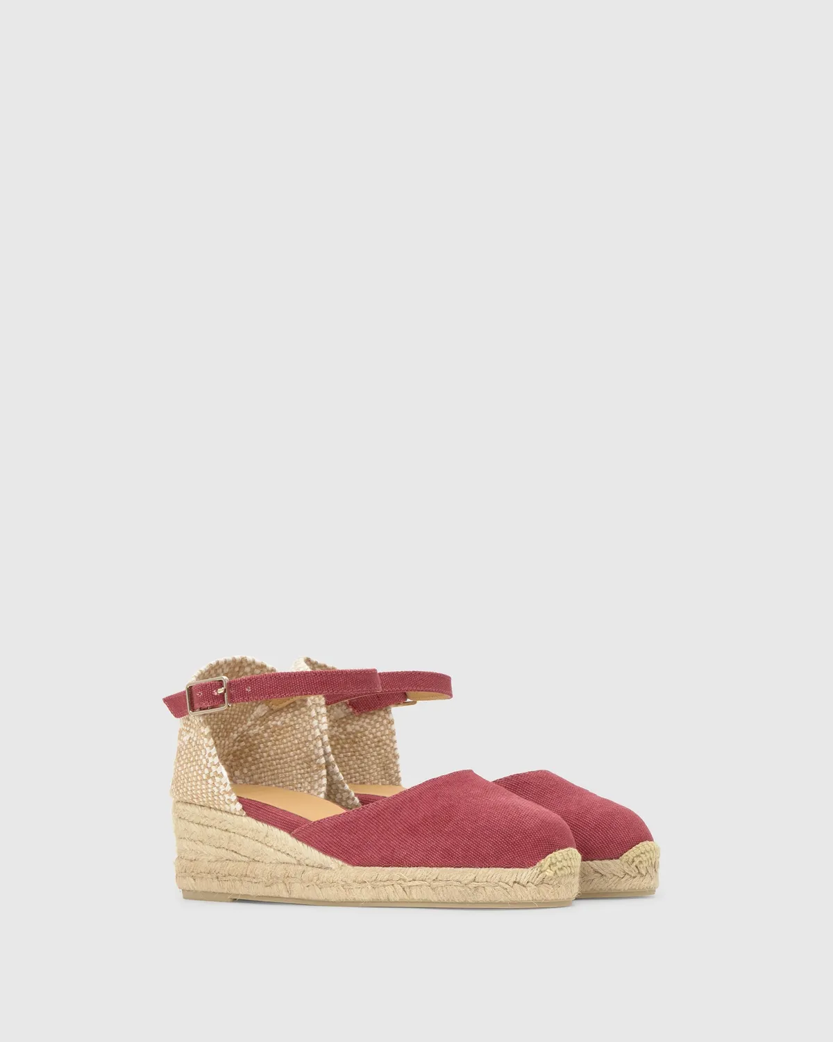 Castaner Carol/3/002 espadrilles merlot 5 cm sleehak