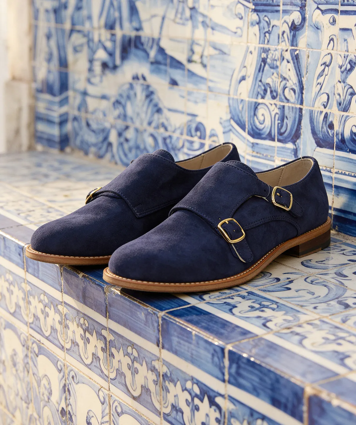 Finsbury Jessica Cambridge Saffierblauw Leer Dames