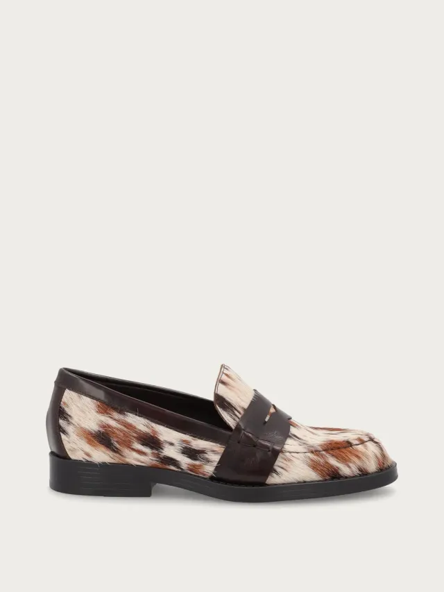 Frau Verona Varsity Loafers dierenprint dames