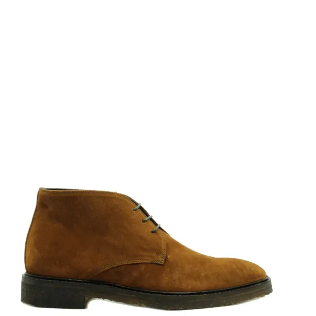 Donelli Milano boots cognac suède heren