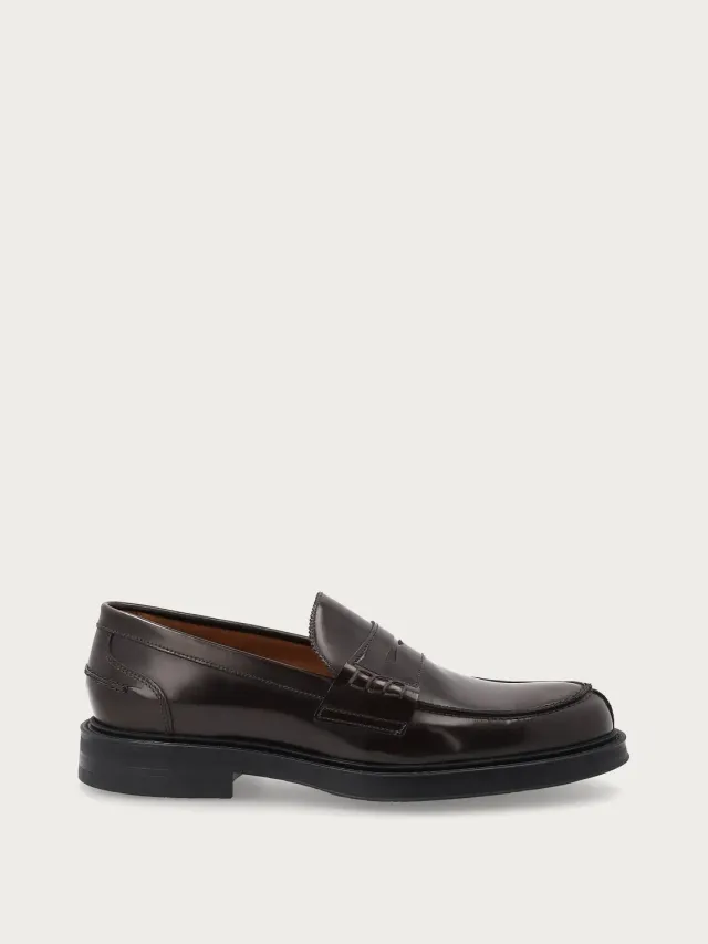 Frau Verona bruine brushed loafers heren varsity