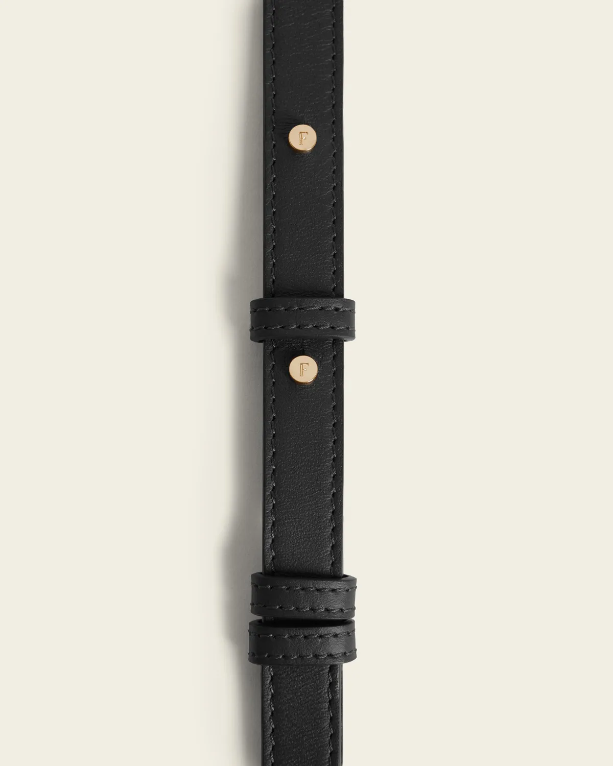 Flattered Hedda Mini Handbag Leather Black handtas leer