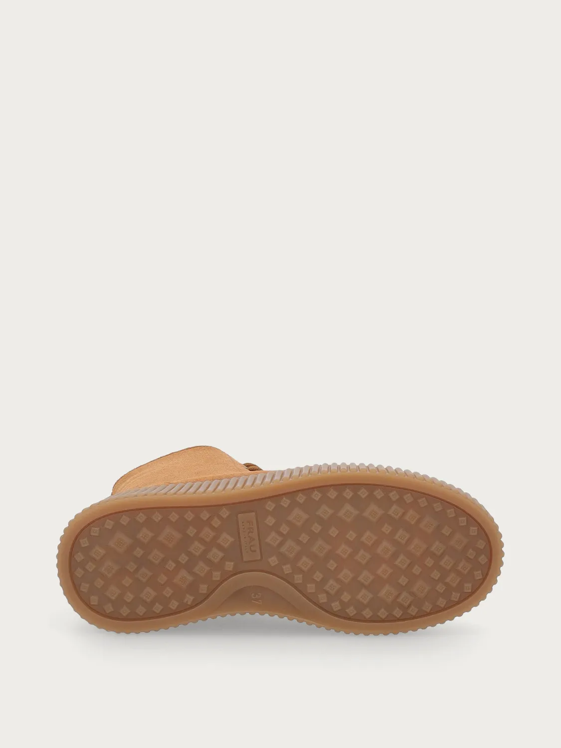 Frau Verona combat boots bruin suède bont dames