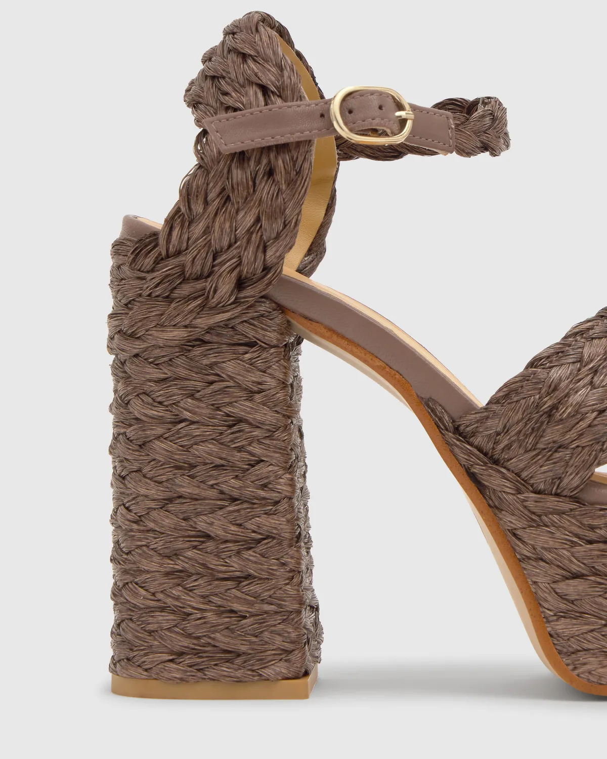 Castaner Fresa/258 sandaal taupe raffia 13 cm