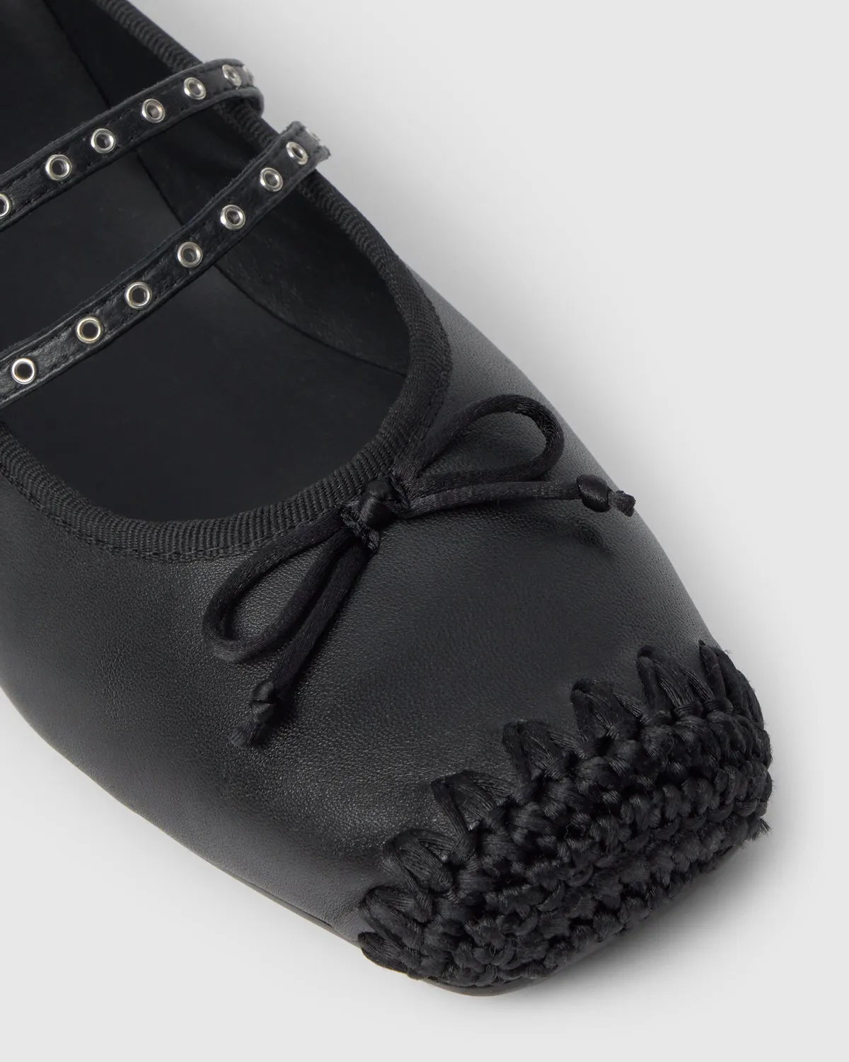 Castaner Gina 280 ballerina's zwart nappa leer