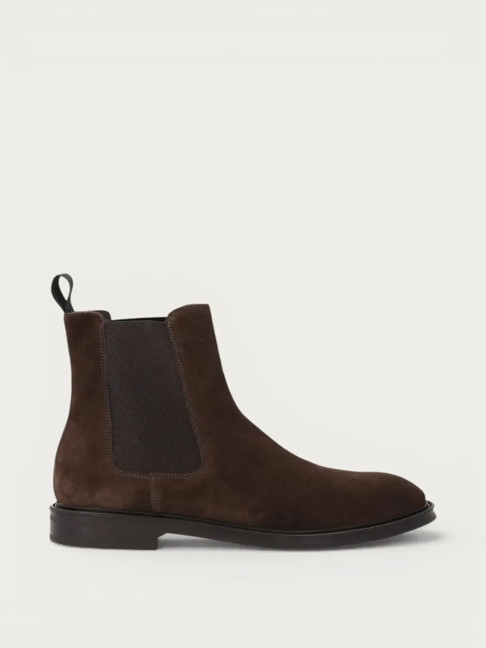 Frau Signature Beatle boots bruin suède