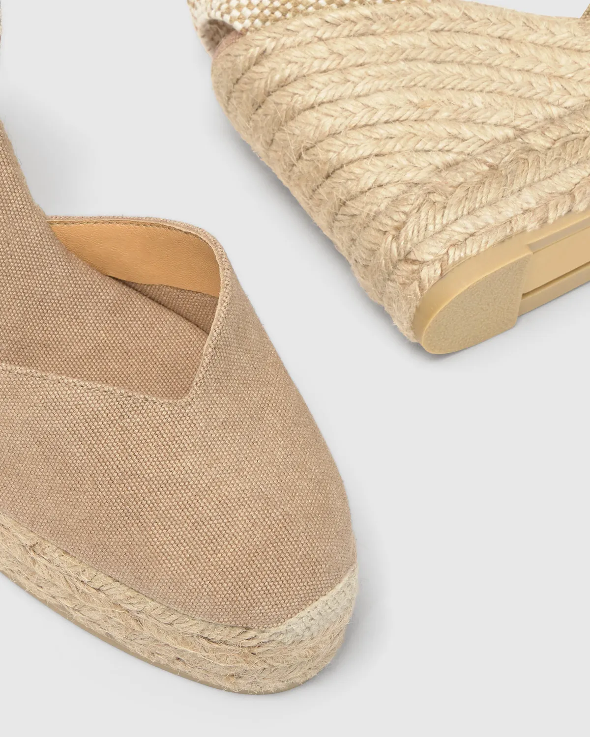 Castaner Chiara/8ED/002 espadrilles sand veters