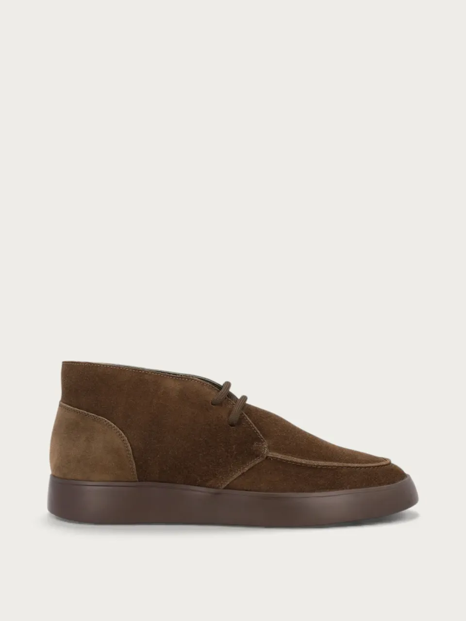 Frau Verona veterboots groen suède chunky