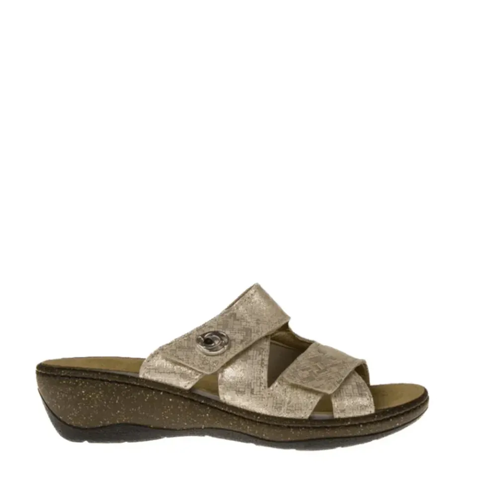 Donelli Q Fit 6000.10.036 slippers beige leer