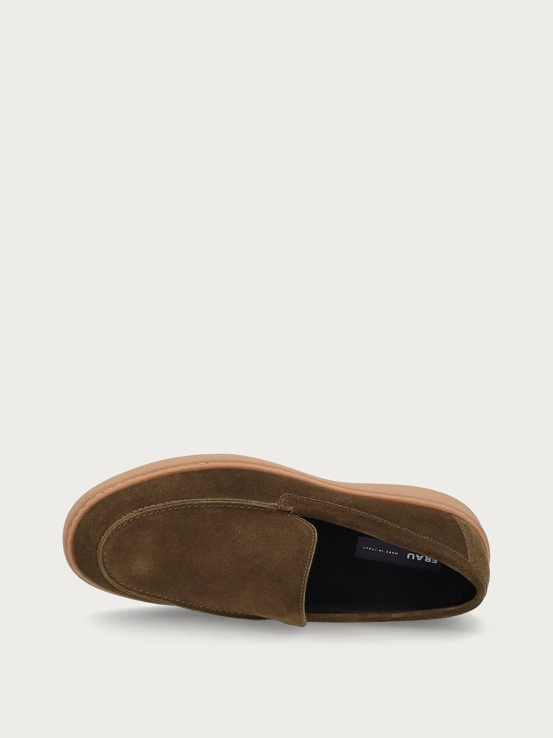 Frau Verona Slip-ons Heren Groen Suède