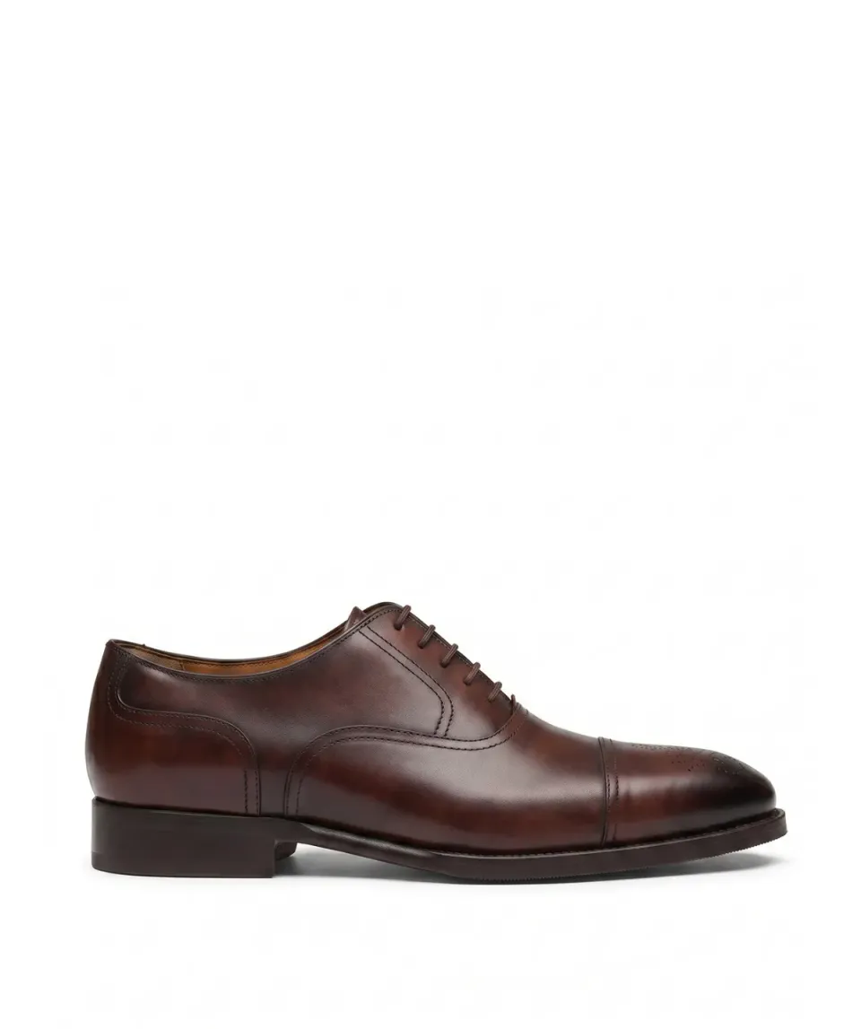 Finsbury Damiano oxford bruin volnerf kalfsleer