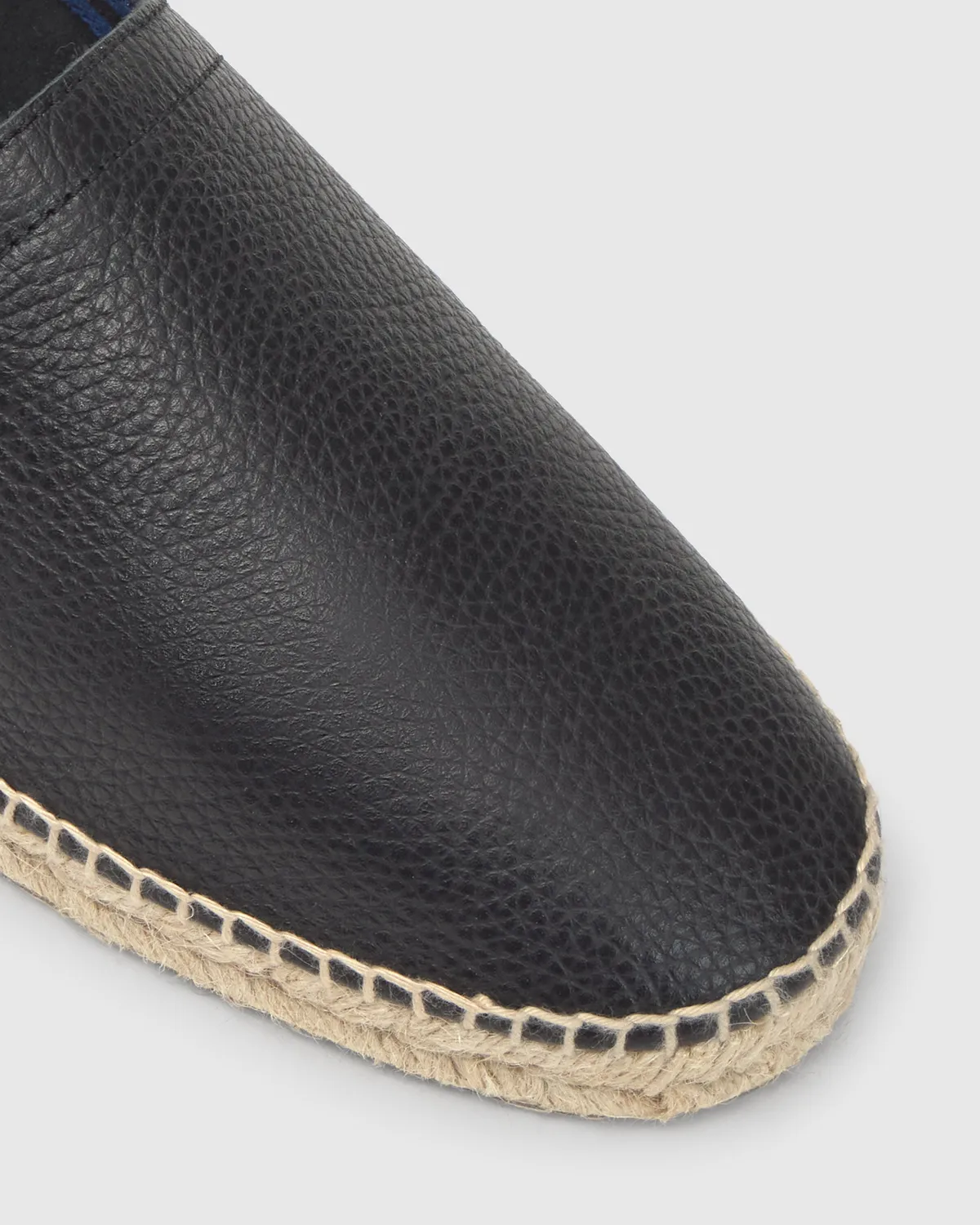 Castaner Polo POLO/249 heren espadrilles zwart leer