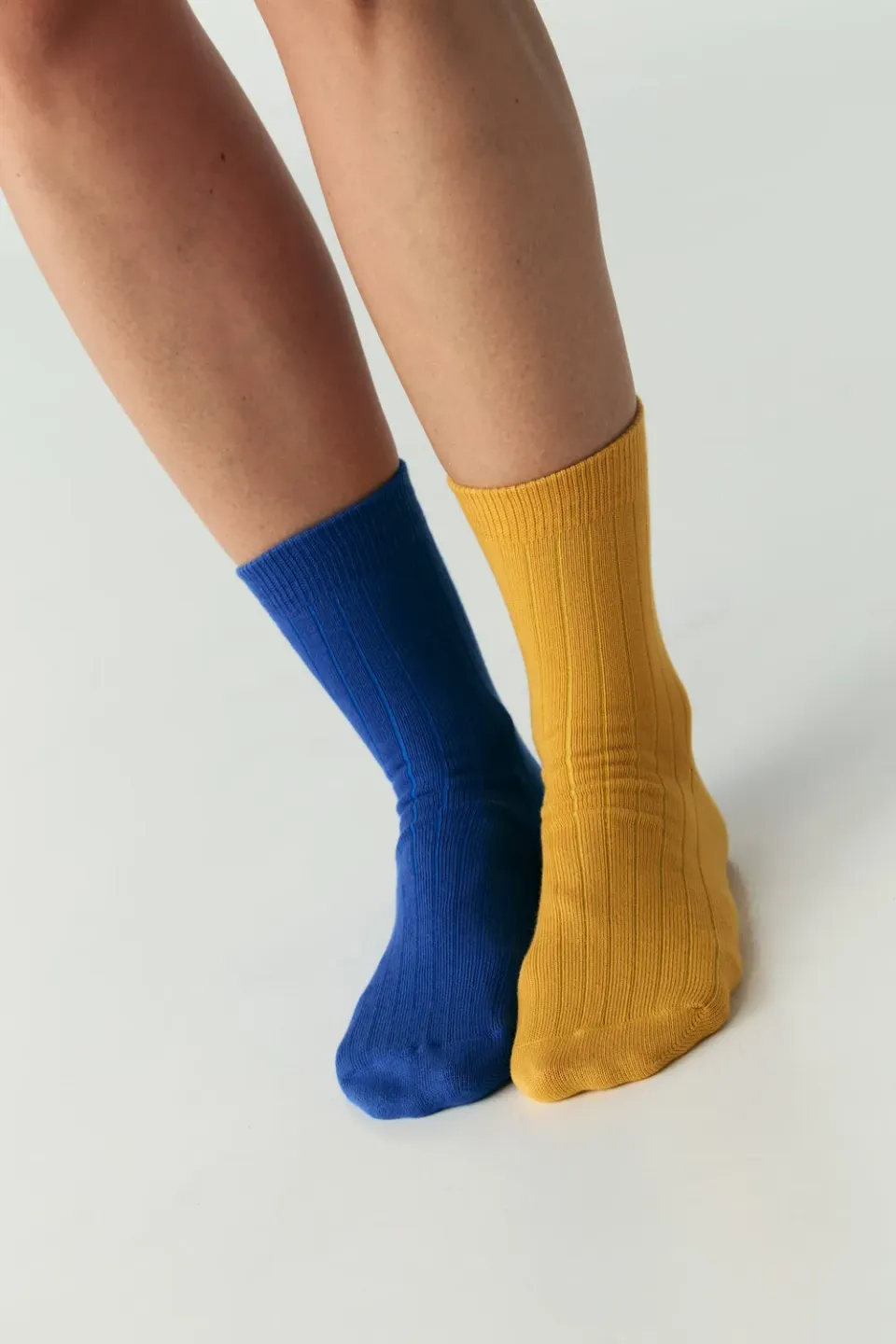 Jutelaune Canale Canale sokken geel blauw 2-pack