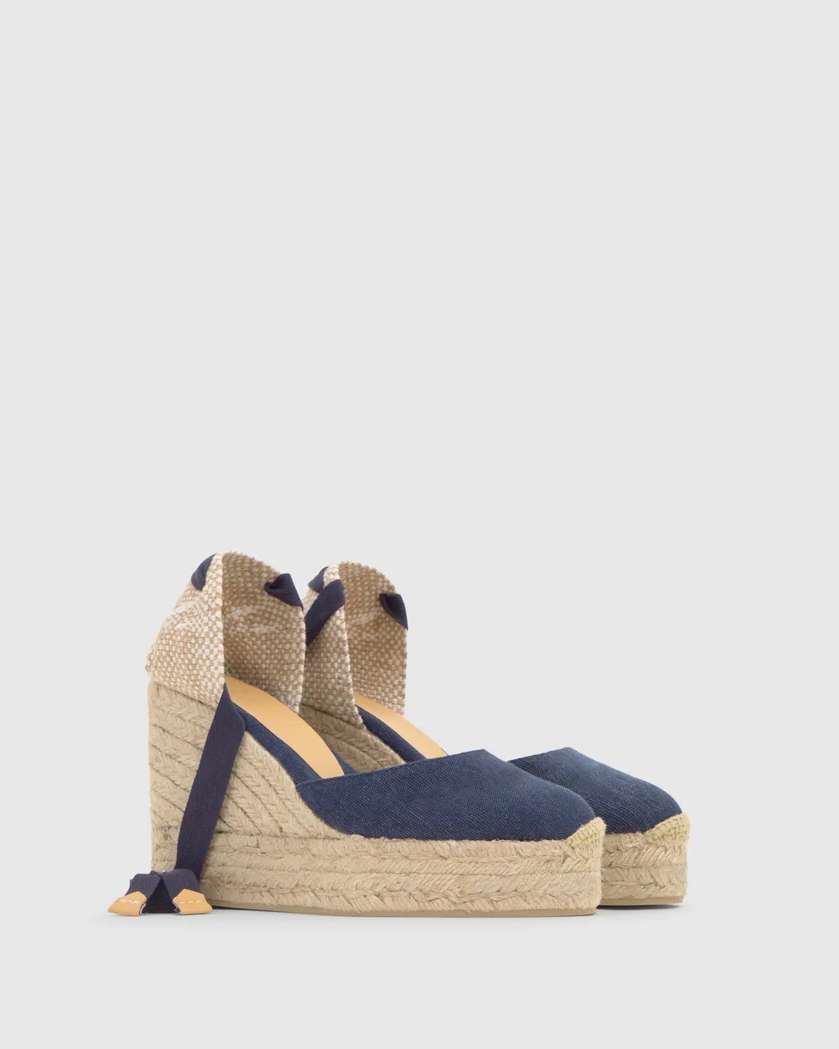 Castaner Carina 8ED 002 espadrilles blauw katoen