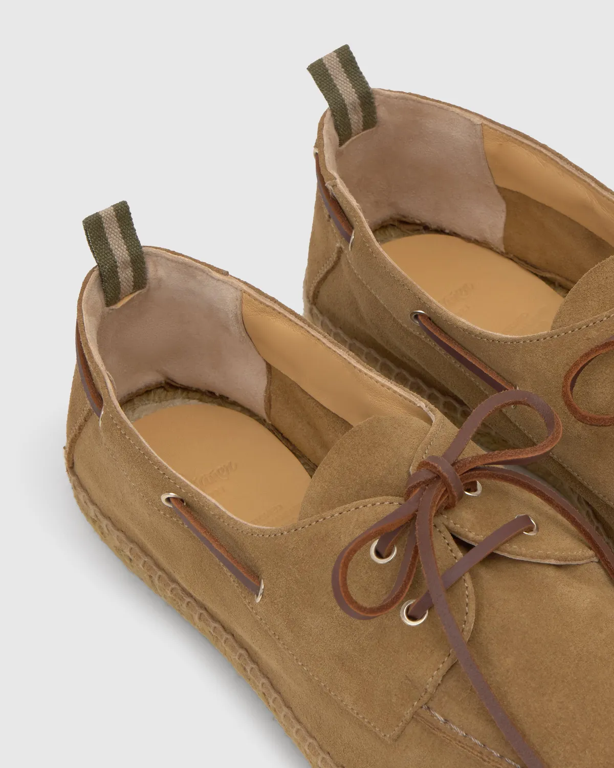Castaner Nemo T 186 espadrilles heren arena suède