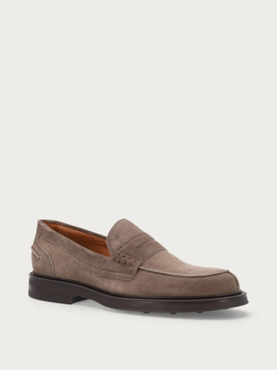 Frau Verona loafers suède grijs heren