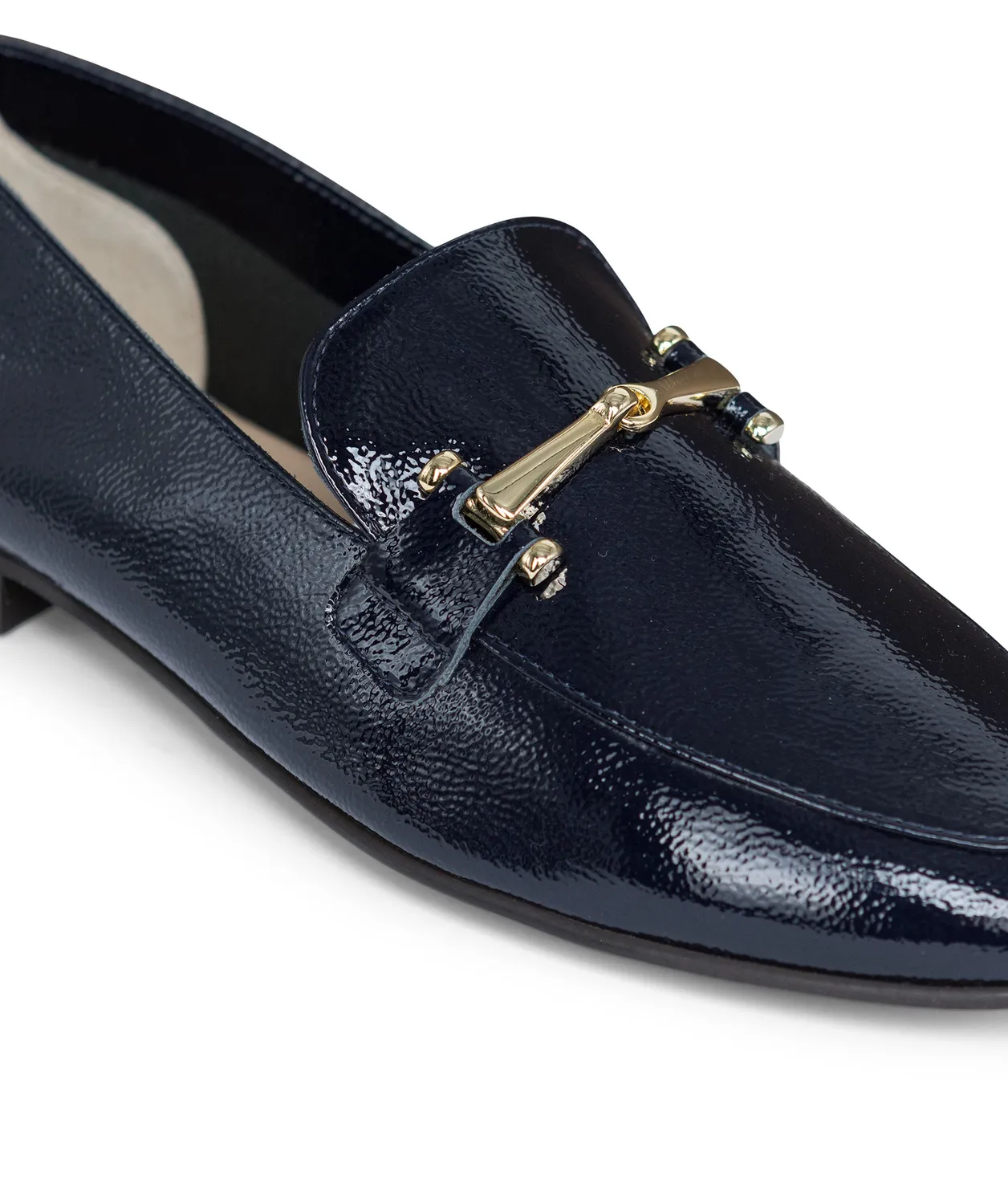 Finsbury AMELIE loafers navy lakleer