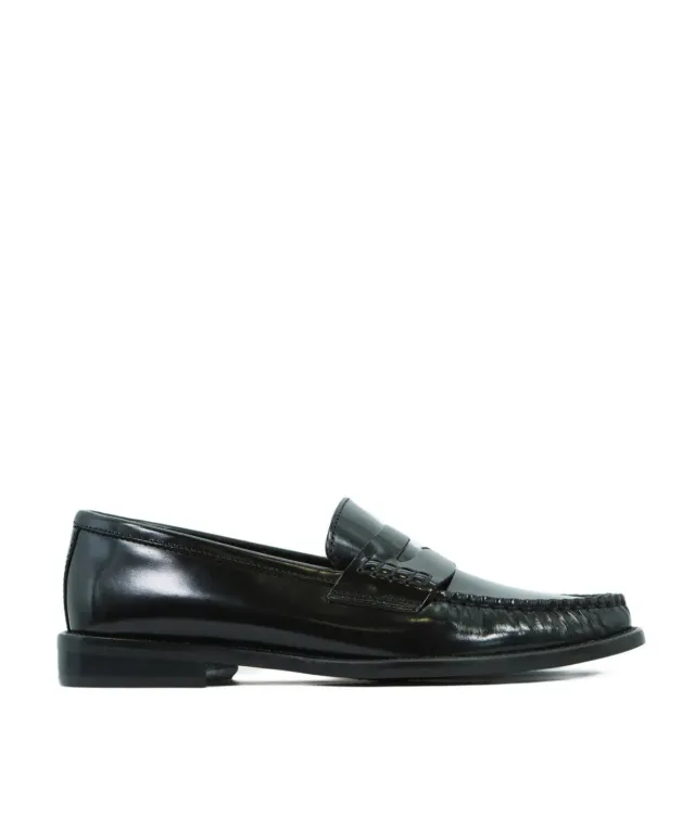 Finsbury Louise loafer zwart lakleer dames rubberzool