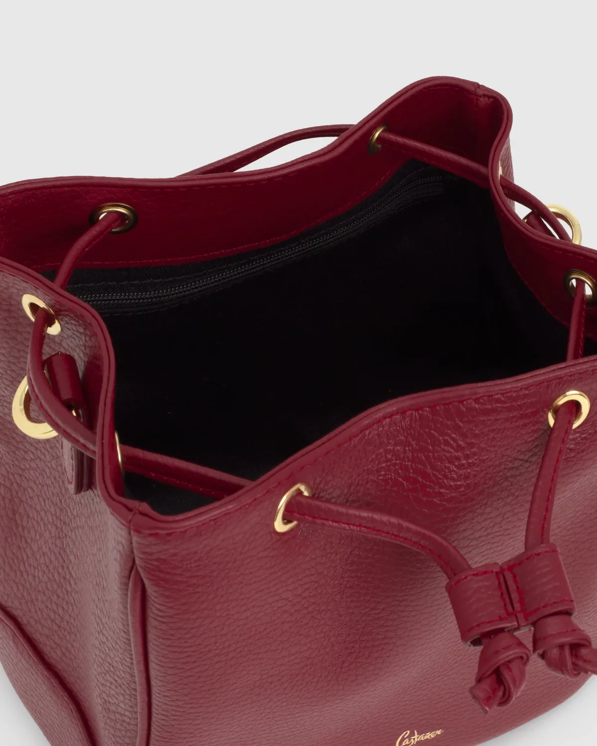 Castaner B. Maui handtas bordeaux leer