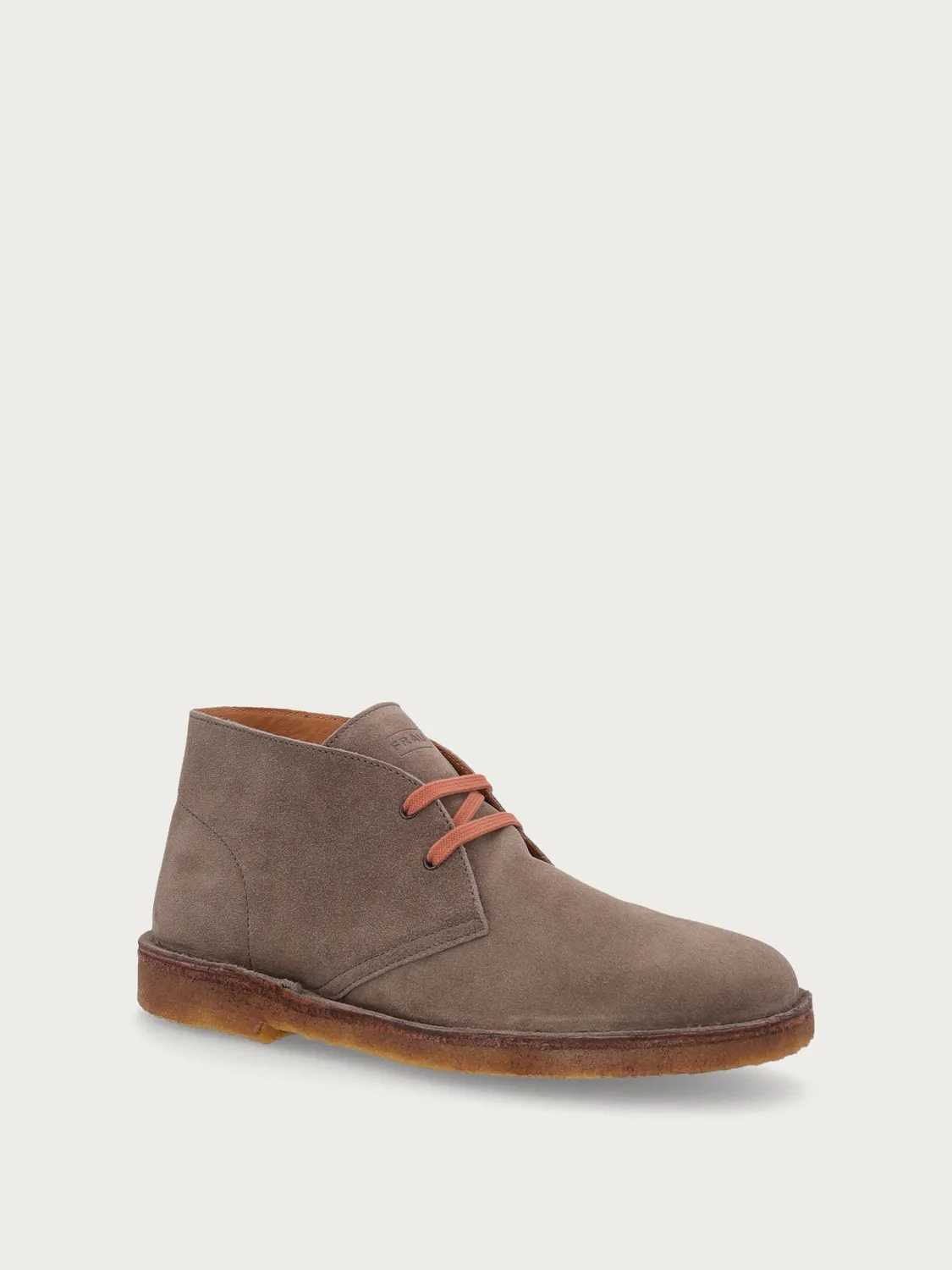 Frau Verona desert boots grijs suède heren