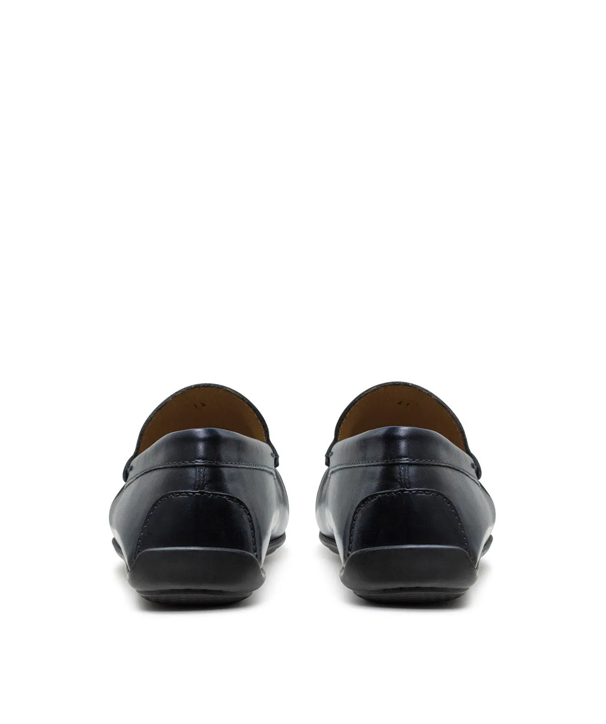 Finsbury Luca loafer blauw patina leer