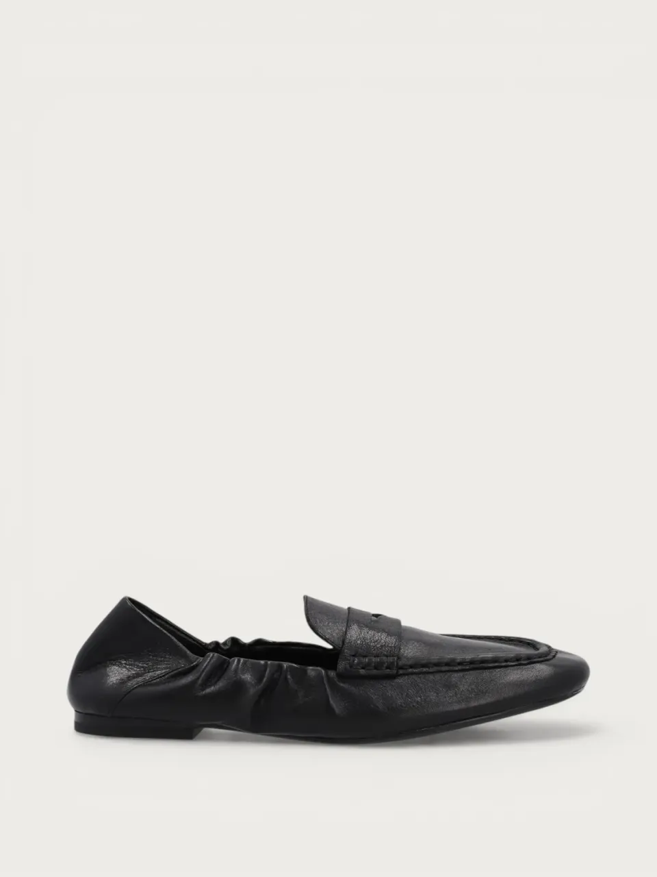 Frau Verona zwarte leren loafers dames zacht