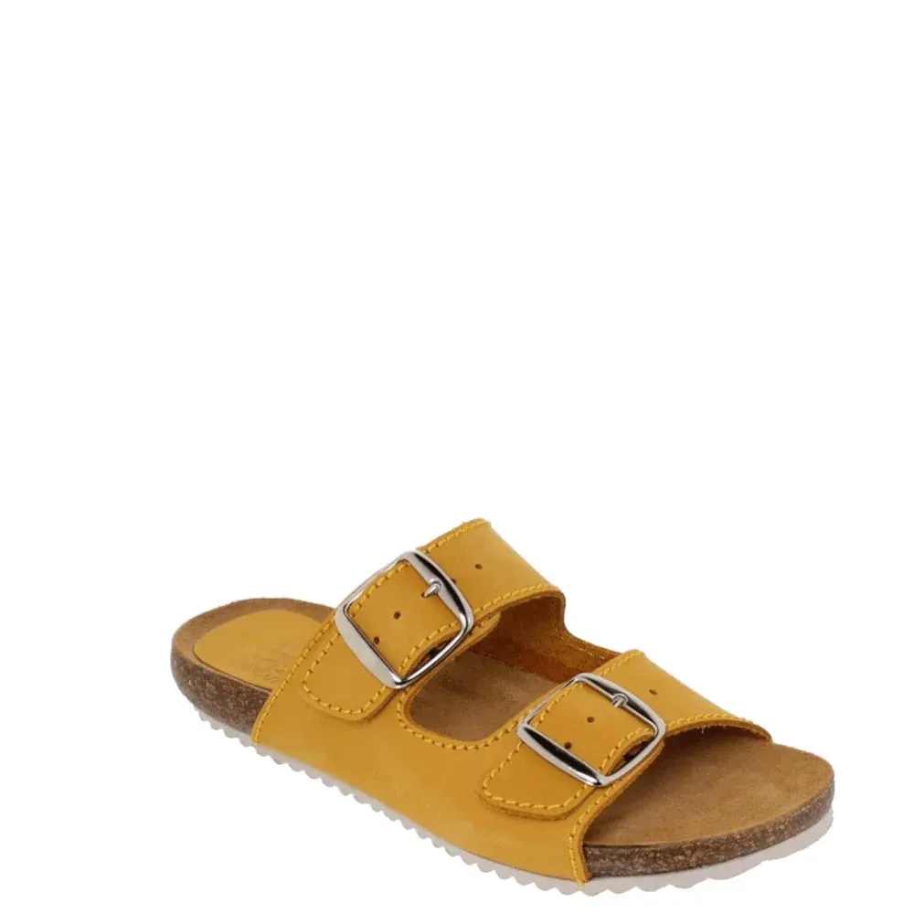 Donelli 896 slippers geel nubuck dames