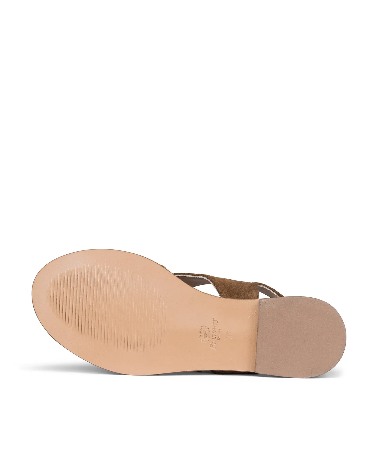 Finsbury Colette Hazelnut sandalen lichtbruin leer